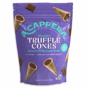 Acappella Chocolate Truffle Cones