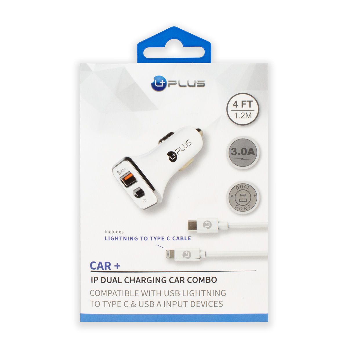 Uplus - IP Car Charger - Car+