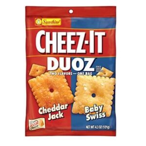 Cheez-It Duoz Cheddar Jack/Baby Swiss