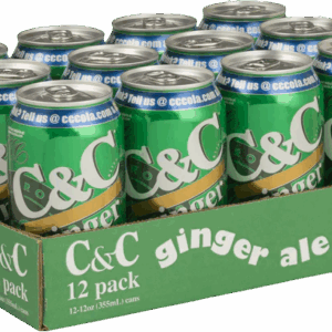 C&C Cola Ginger Ale Cans