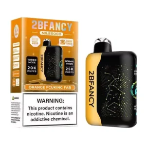 2BFancy Orange Fcuking Fab 25000