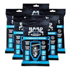 Hard Knuckle-Flushable Wipes